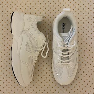 White Chunky Sneakers